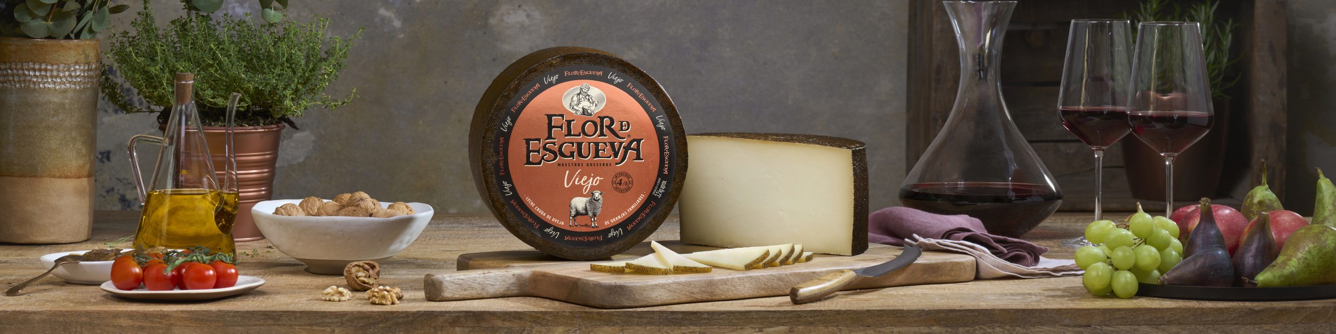 Queso viejo flor de esgueva